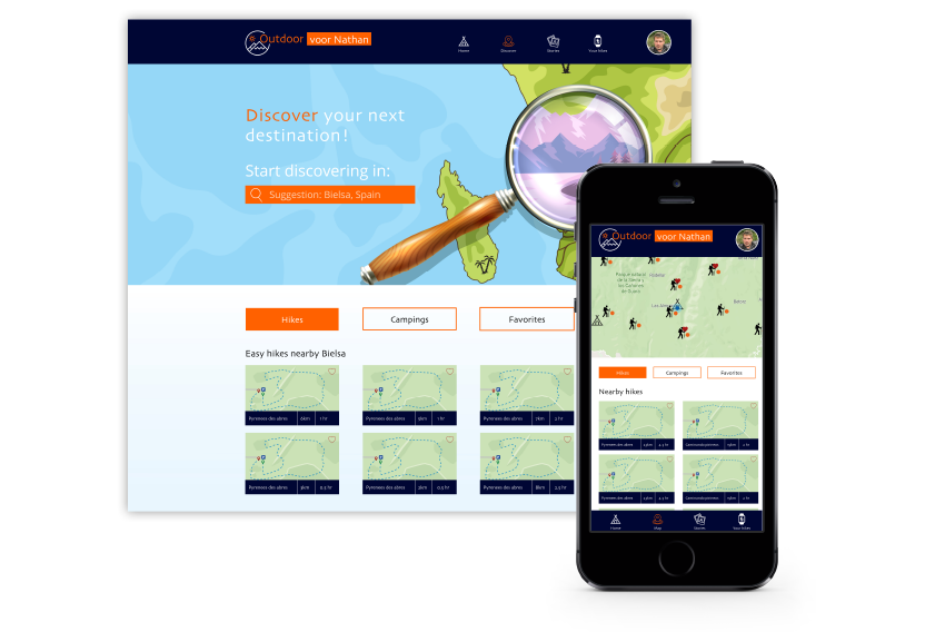 discover page outdoor for you